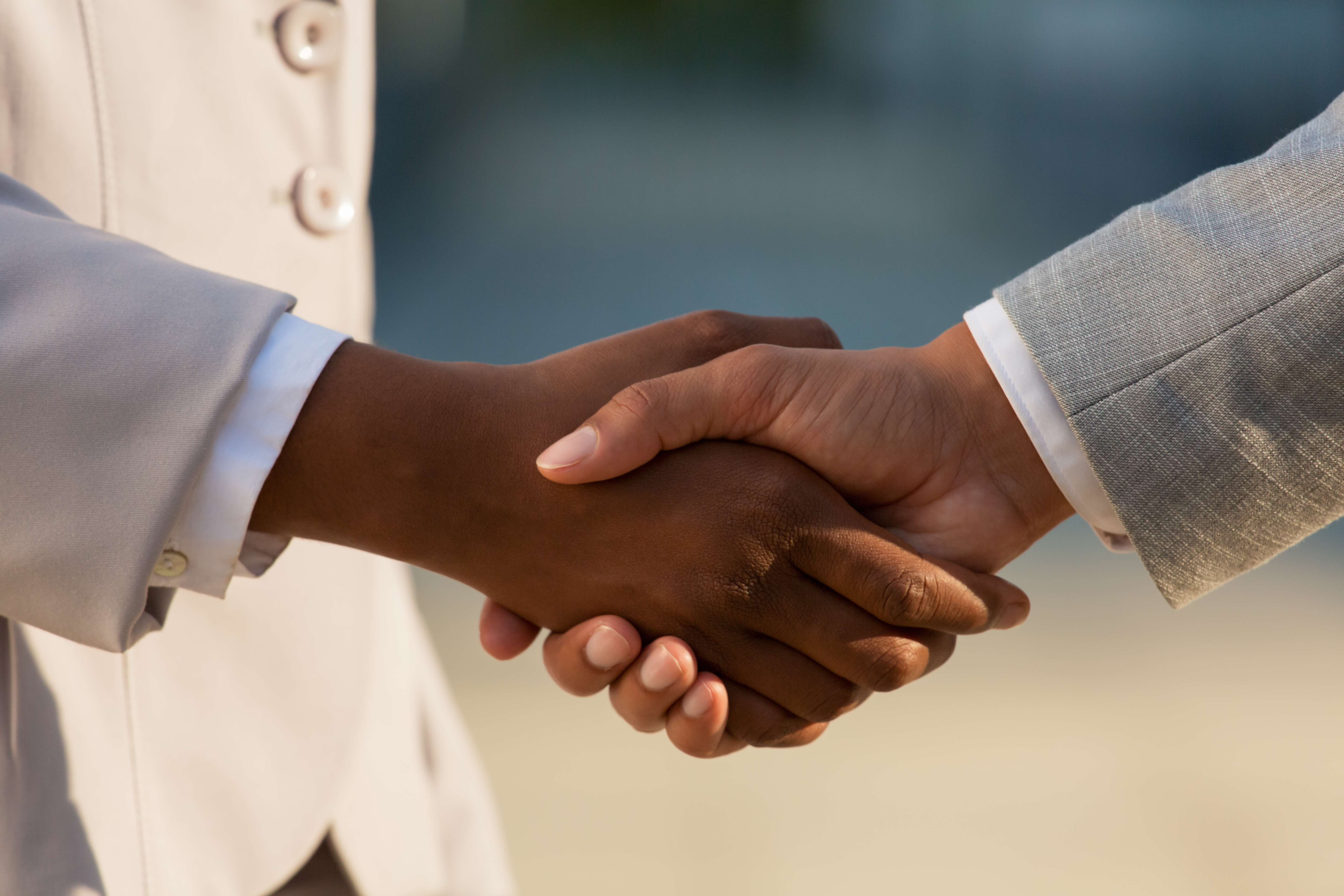 Partnership handshake